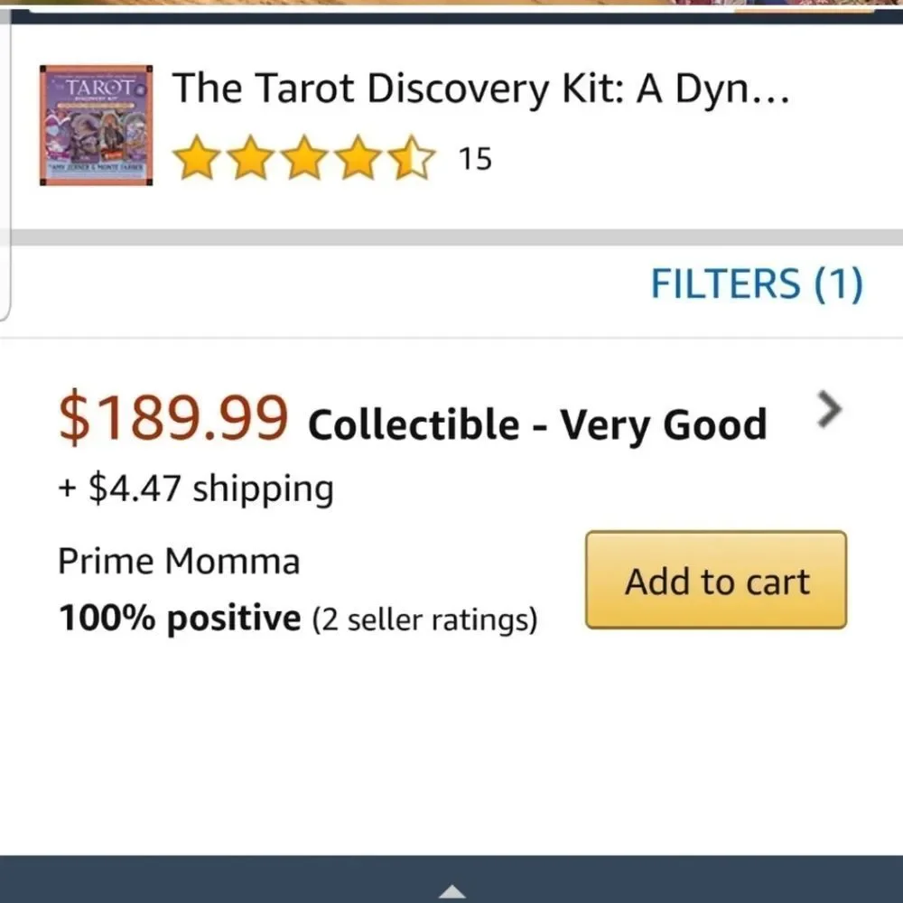 The Tarot Discovery Kit Cards w/Guidebook & DVD Amy Zerner Monte Farber‎